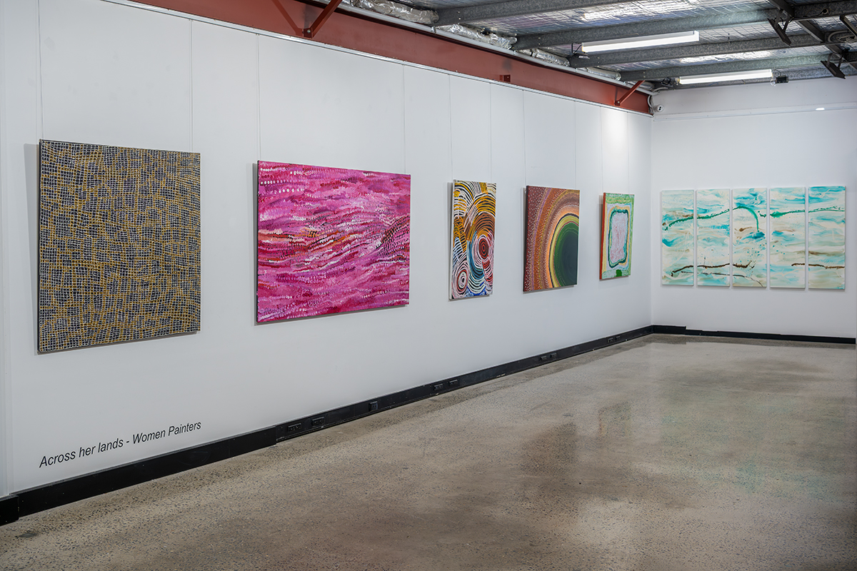 Across her lands Install